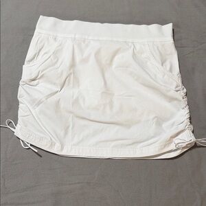 Columbia White Athletic Skort